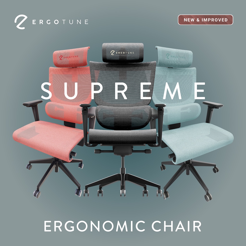 ErgoTune Supreme V3 / V2.1 - Ergonomic Office Chair
