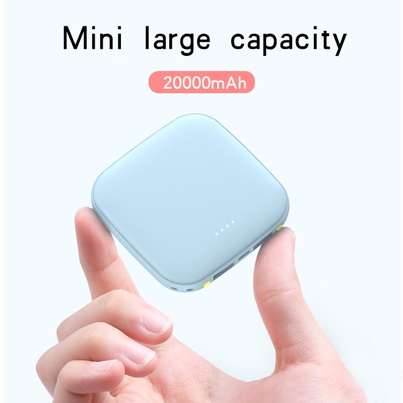 Mini Large Capacity 20000mAh Lightweight and Portable Power Bank[Singapore local delivery]
