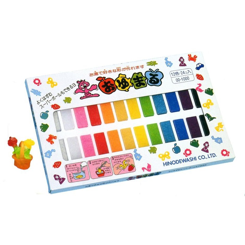 OYUMARU 12色水晶土盒裝展示與操作教學