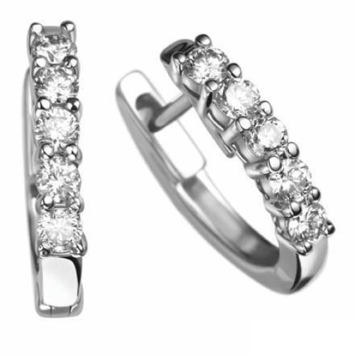 Lee Hwa Jewellery Classic Eternity Earrings