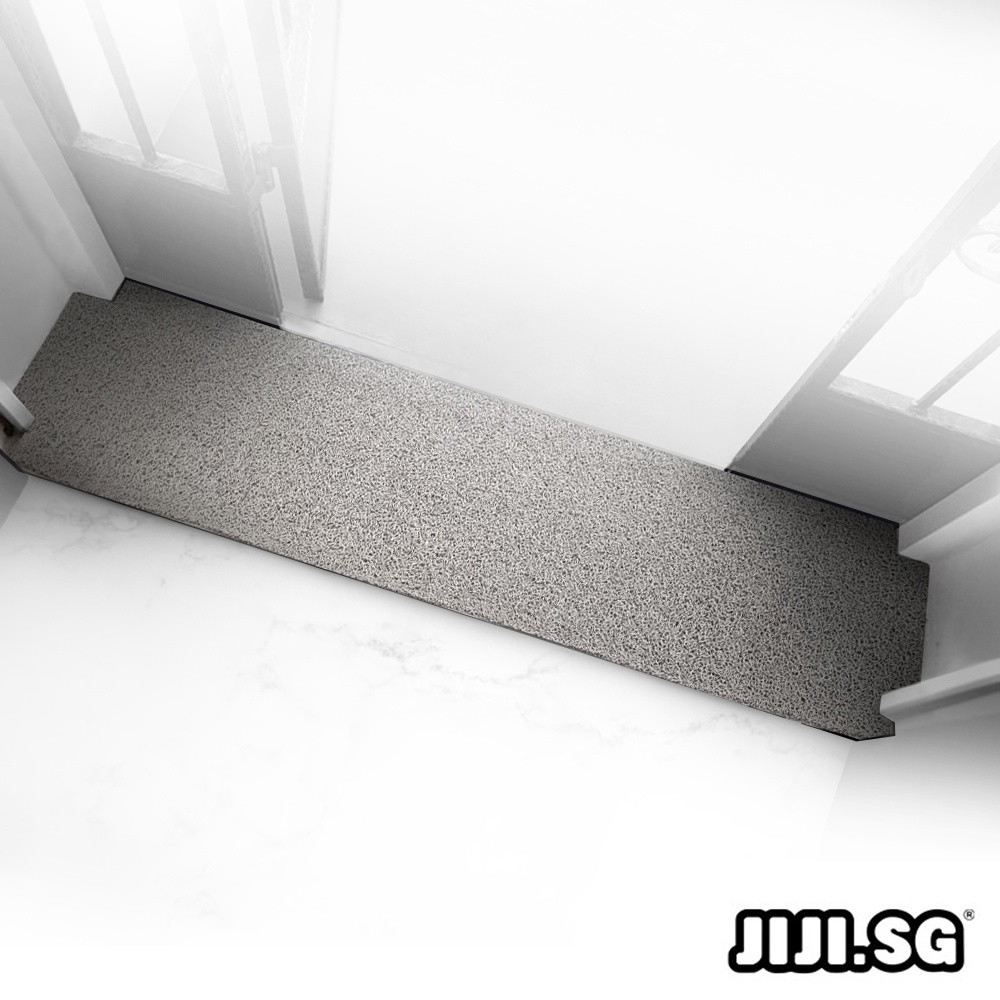 (JIJI.SG) MANORA Long Floor Mat - 120x25cm / BTO Floor Mat / Doormat / HDB Floor Mat / PVC Coil Mat / Entrance Mat