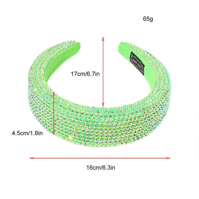 Luxury Crystal Headband For Women Sparkly Rhinestone Hair Accessory_voghion.com