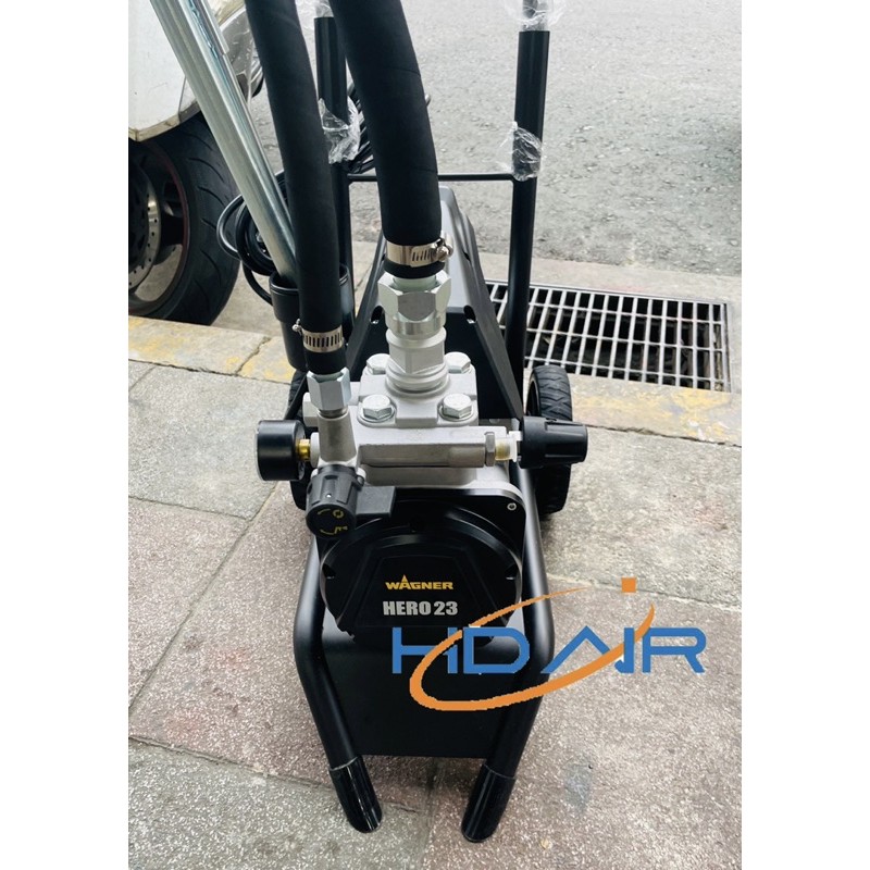 華格納 WAGNER HERO 23D隔膜式高壓無氣噴塗機 可噴彈泥 PU 防水漆 非全鋒GRACO 泰坦 商品圖片 2