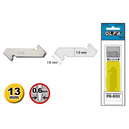 日本 OLFA PB-800 壓克力切割刀片 產品包裝與細節