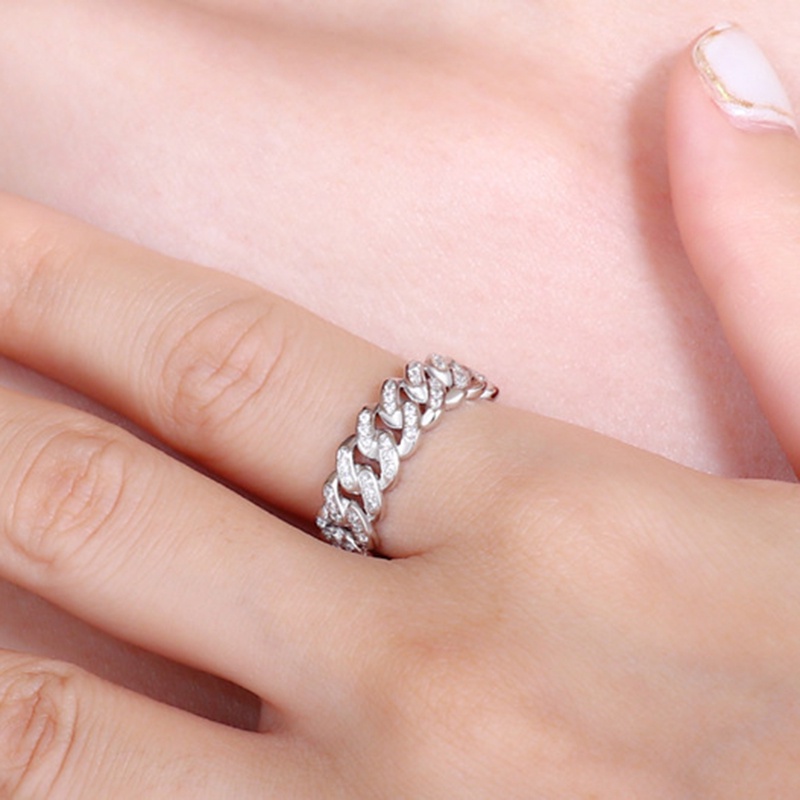 7mm Cuban Link Ring Kristall Zirkon Herren Punk Accesorios Rock Hip Hop Frauen Schmuck_voghion.com
