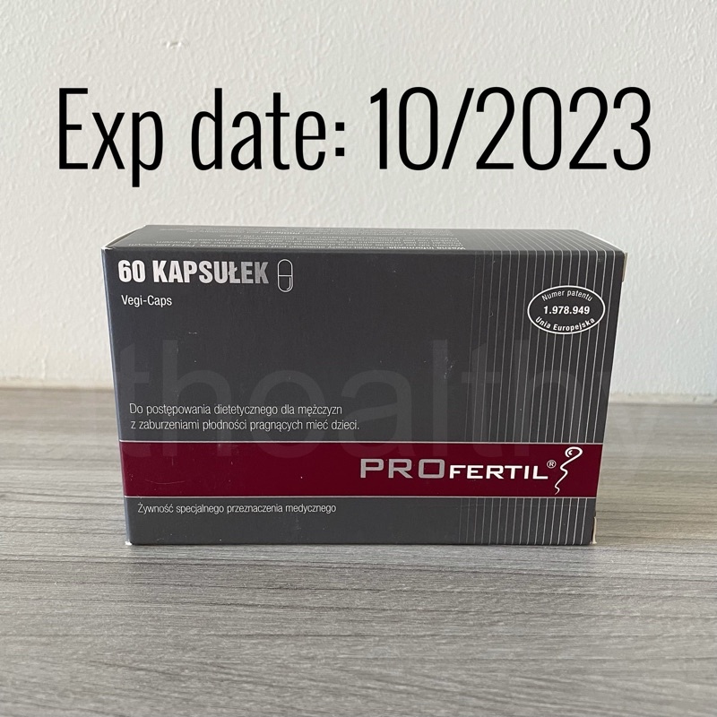 PROfertil® Men - 60 / 180 Capsules (Fertility Supplements)