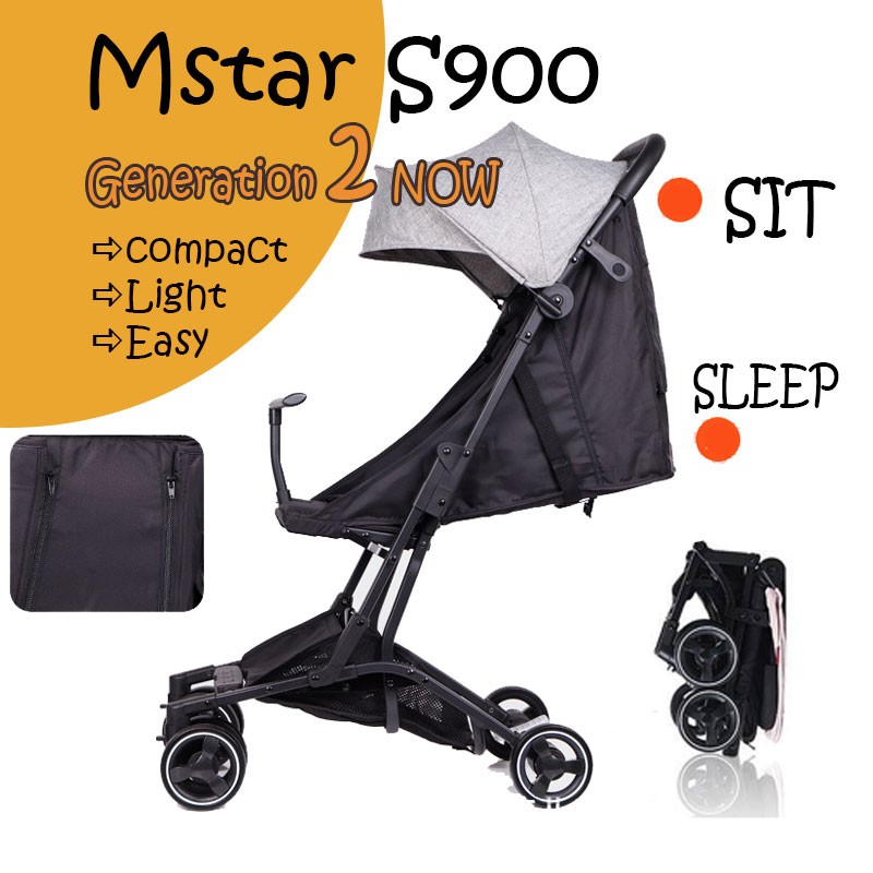 *SG Seller * Super Light and Small Stroller - 2nd Generation ELISHA S900 Stroller (New Stock)