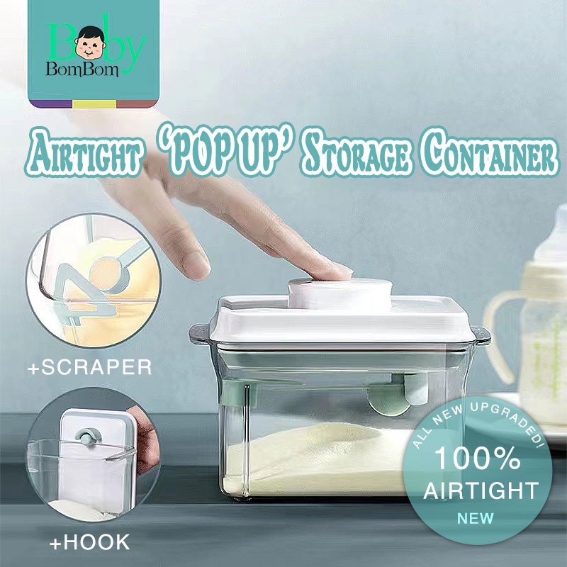 [SG STOCK] ANKOU Premium Airtight Storage Food Container Milk Powder Box