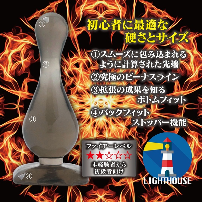 日本LOVE FACTOR W-BACK 後庭塞 燈塔 情趣用品 初心者兩顆心推薦 聖域 戰鬥 將軍