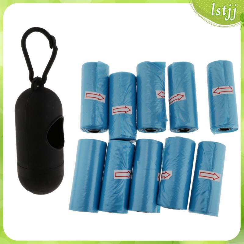 [Activity Price] 10 Roll 150pcs Baby Diaper Nappy Bag Refill Rolls with Dispenser, Waste Sacks, Trash Cleaning Supplies