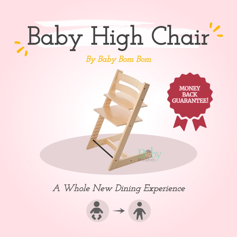 [SG STOCK] Premium Baby Dining High Chair Seat