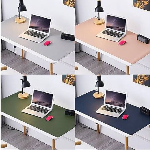SG STOCK  Premium Leather Mouse Pad | Desk Pad | Desk Mat | Desktop Blotter Writing Pad | Home Office | Table Mat Work