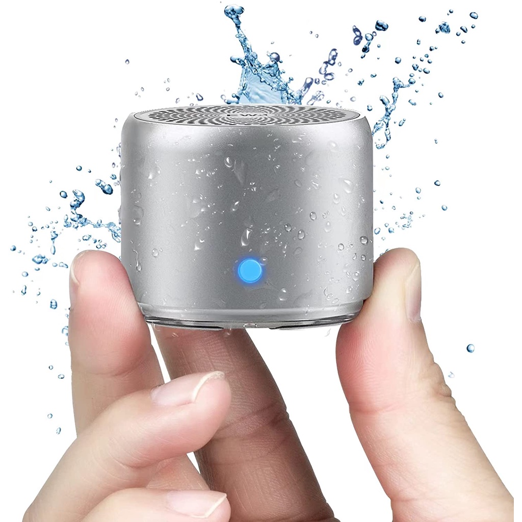 EWA Mini Bluetooth Speaker Metal Heavy Bass Outdoor 5.0, IPX7 ...
