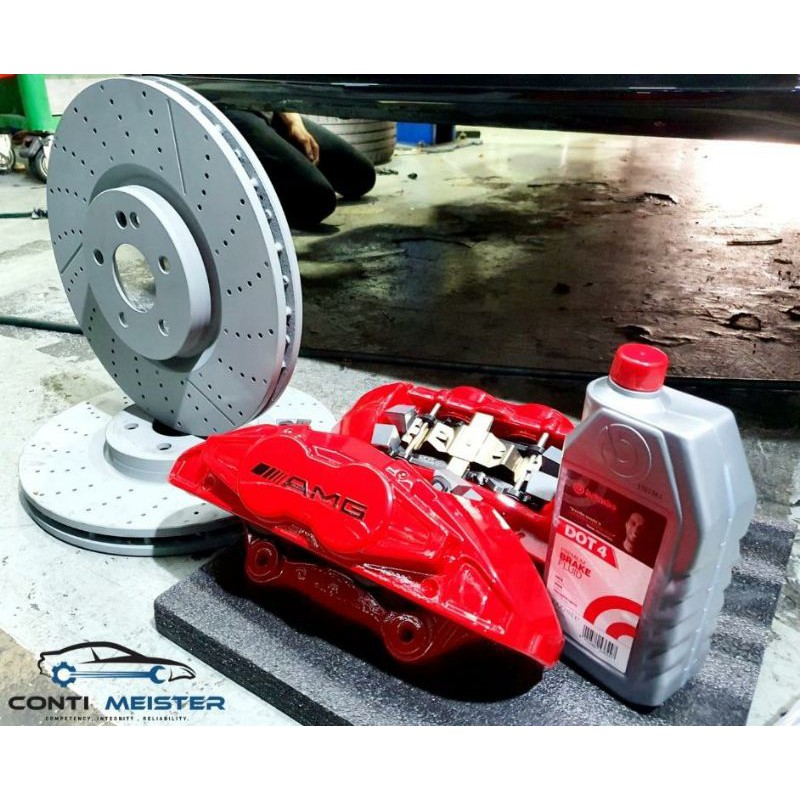 AMG 4 Pots Big Brake Kit