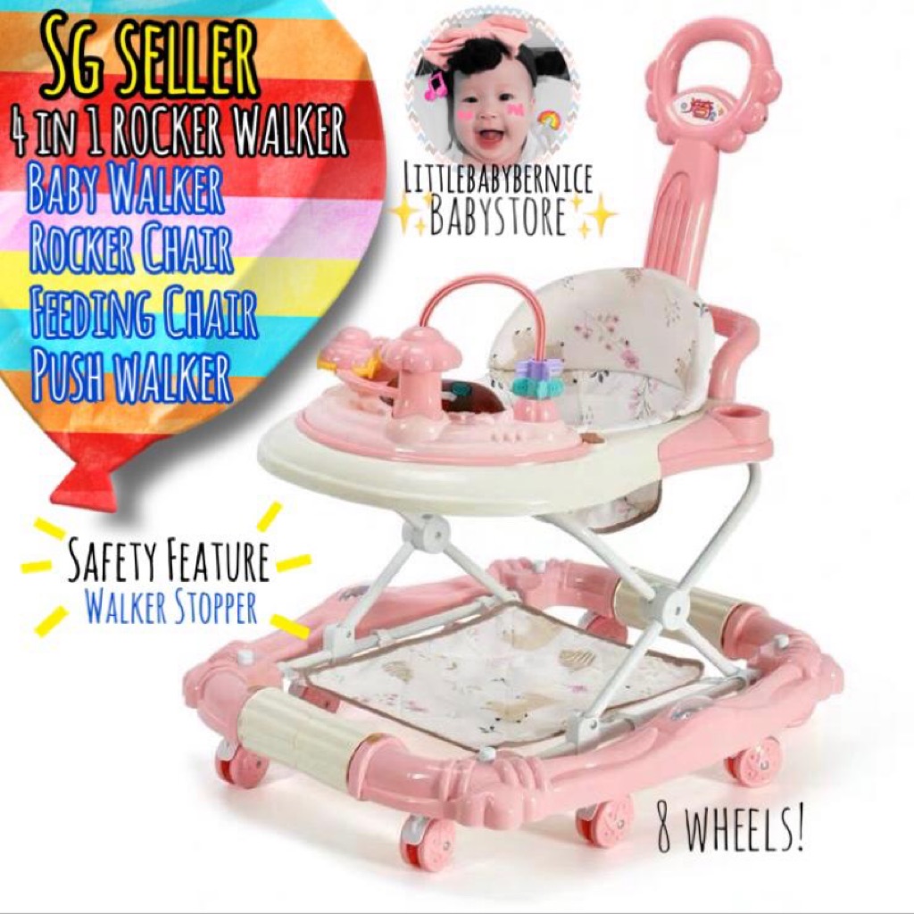 [INSTOCK] ?4 in 1 Baby Rocker Walker!