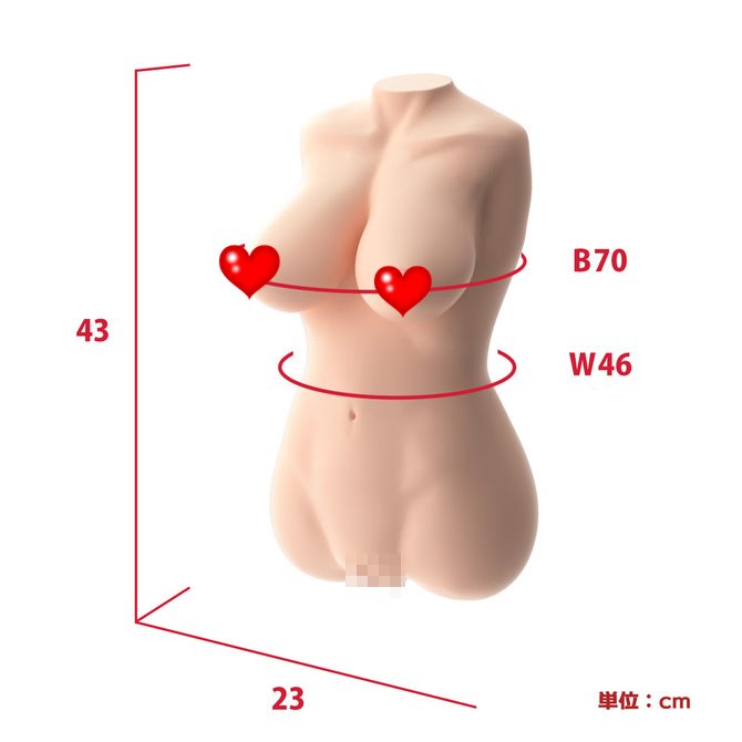 日本SSI JAPAN 魅惑迷人真實的身體+3D骨骼系統 安雅6.5kg 男用自慰套