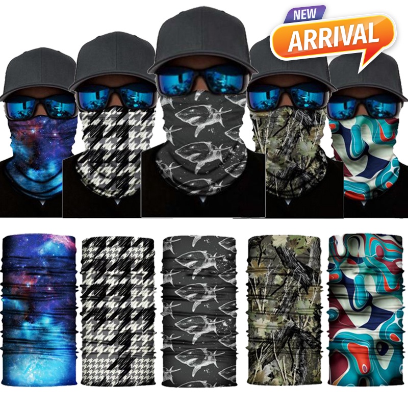 [Local Seller]READY STOCK Anti Dust UV Bandana Head Scarf Motorcycle / Bicycle / Fishing / Outdoor Adventure