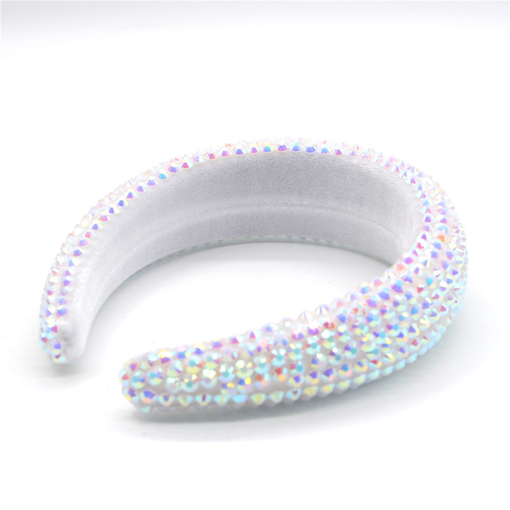 Luxury Crystal Headband For Women Sparkly Rhinestone Hair Accessory_voghion.com