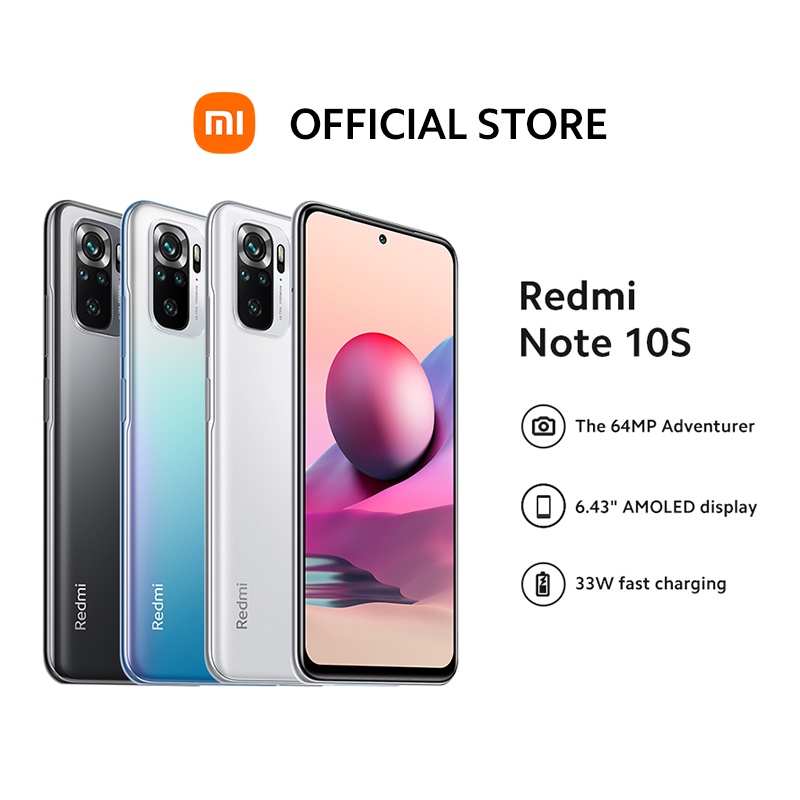 Xiaomi Redmi Note 10S (8G+128G) Global Version [1 Year Local Official Warranty]