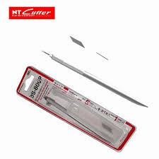 日本 NT Cutter DS-800P 全金屬精密筆刀 產品外觀與配件展示