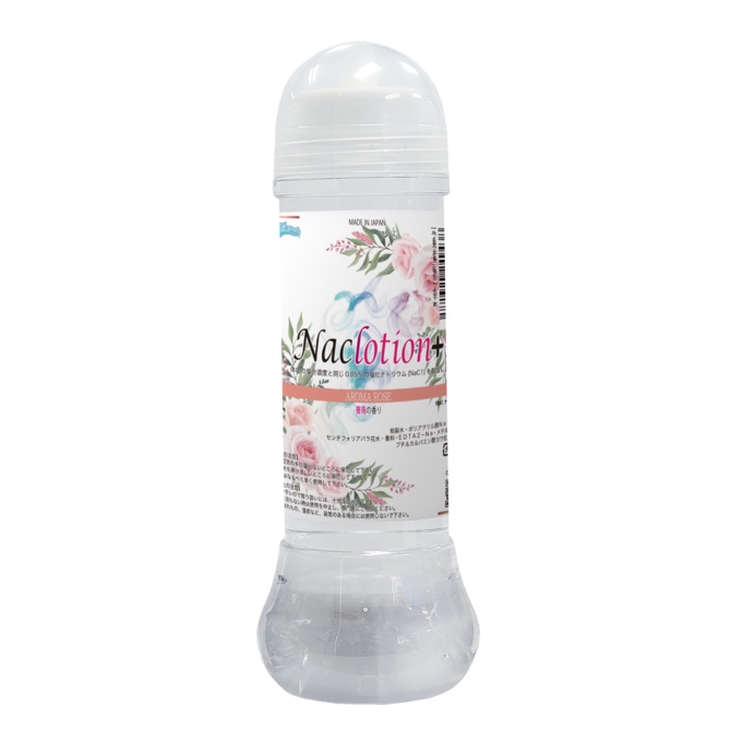 NaClotion+ 玫瑰花香潤滑液 360ml 中黏度 自然潤滑液 ナックローション アロマローズ