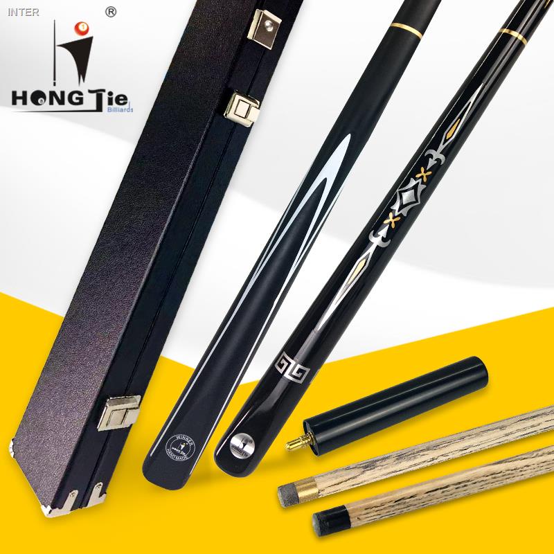 Cheap Snooker Cue Billiard Cue Small Head Chinese Black Eight-bar Box 3/4 Points Big Head English Snooker Billiard Set