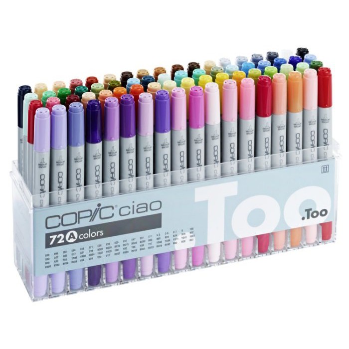 COPIC Ciao 72A 產品全貌