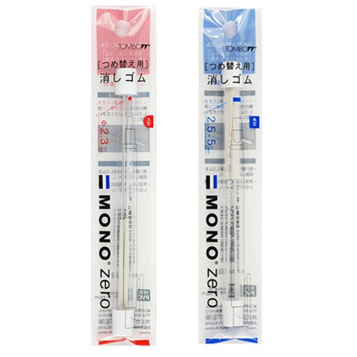 TOMBOW MONO Zero 替換蕊規格展示圖