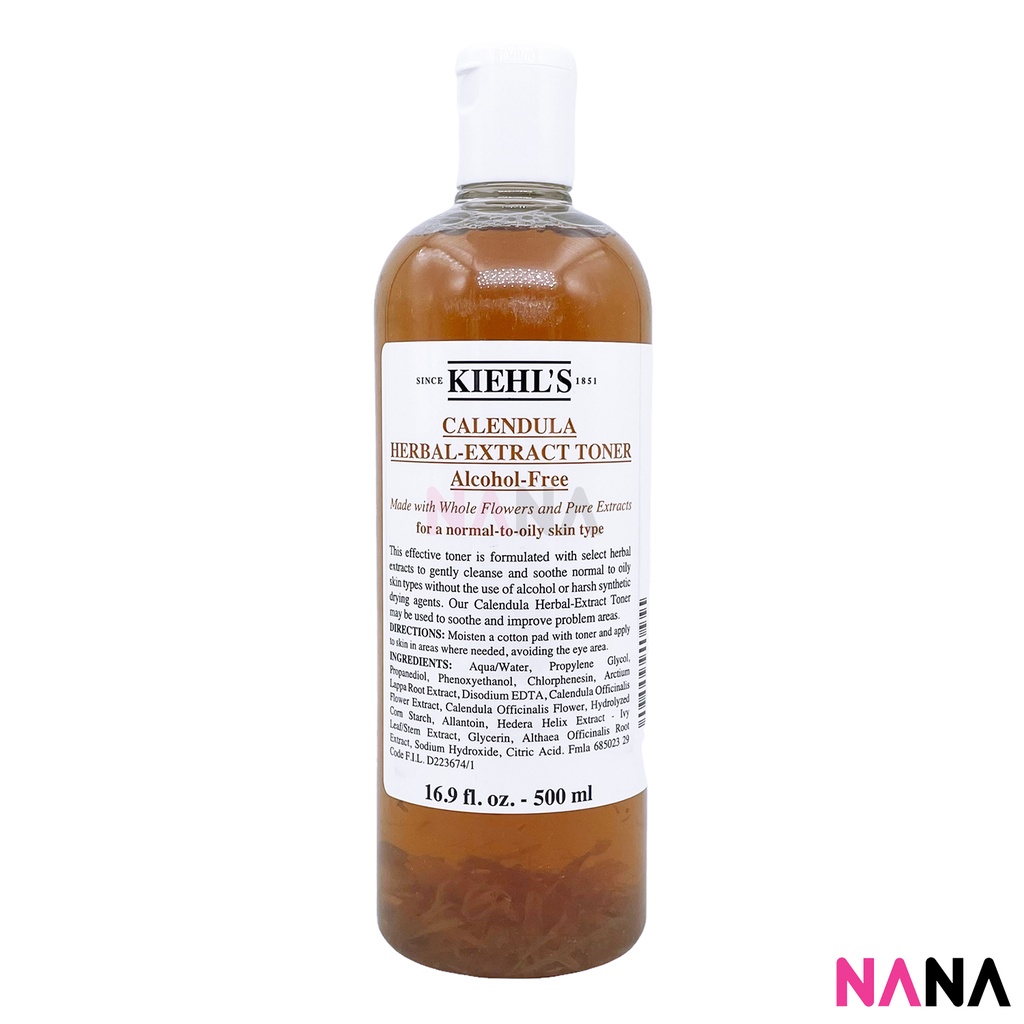 Kiehl's Calendula Herbal-Extract Alcohol-Free Toner (500ml)