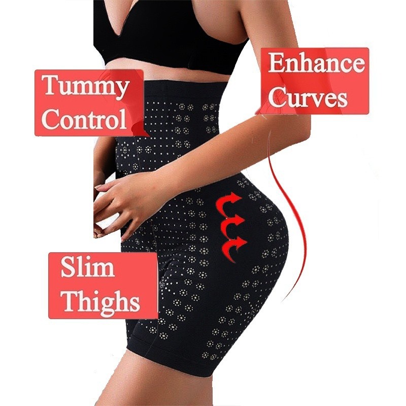 Plus Size Women Body Shaper High Waist Abdomen Shapewear Tummy