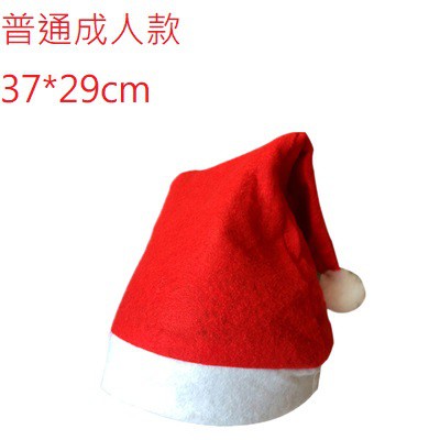 成人款 | 無裝飾聖誕帽,混款隨機出貨