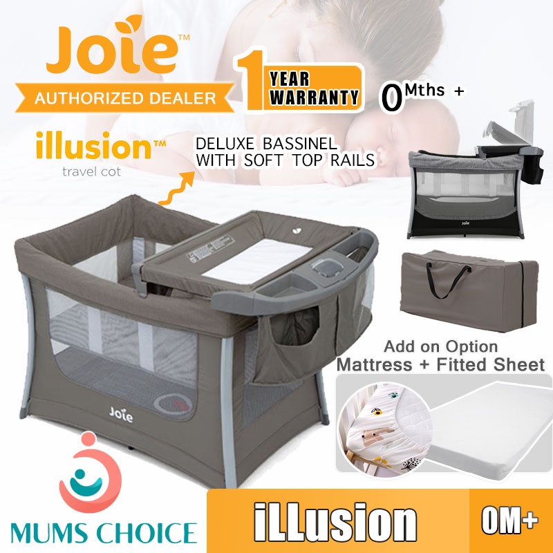 Joie illusion travel cot cheap review