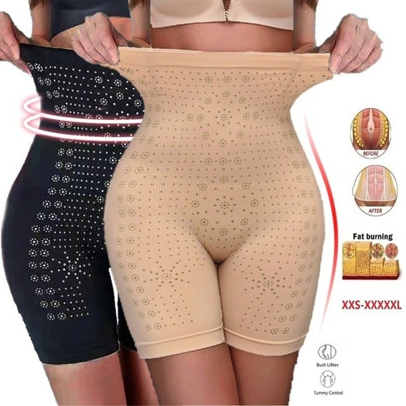 Plus Size Women Body Shaper High Waist Abdomen Shapewear Tummy Control  Seamless Postpartum Belly Panties sawu