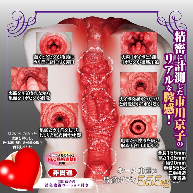 NPG 新 熟女之星 市川京子陰部再現 熟女の匂い 市川京子の淫部完全レプリカ 熟女之味道 市川京子的淫部完全複製