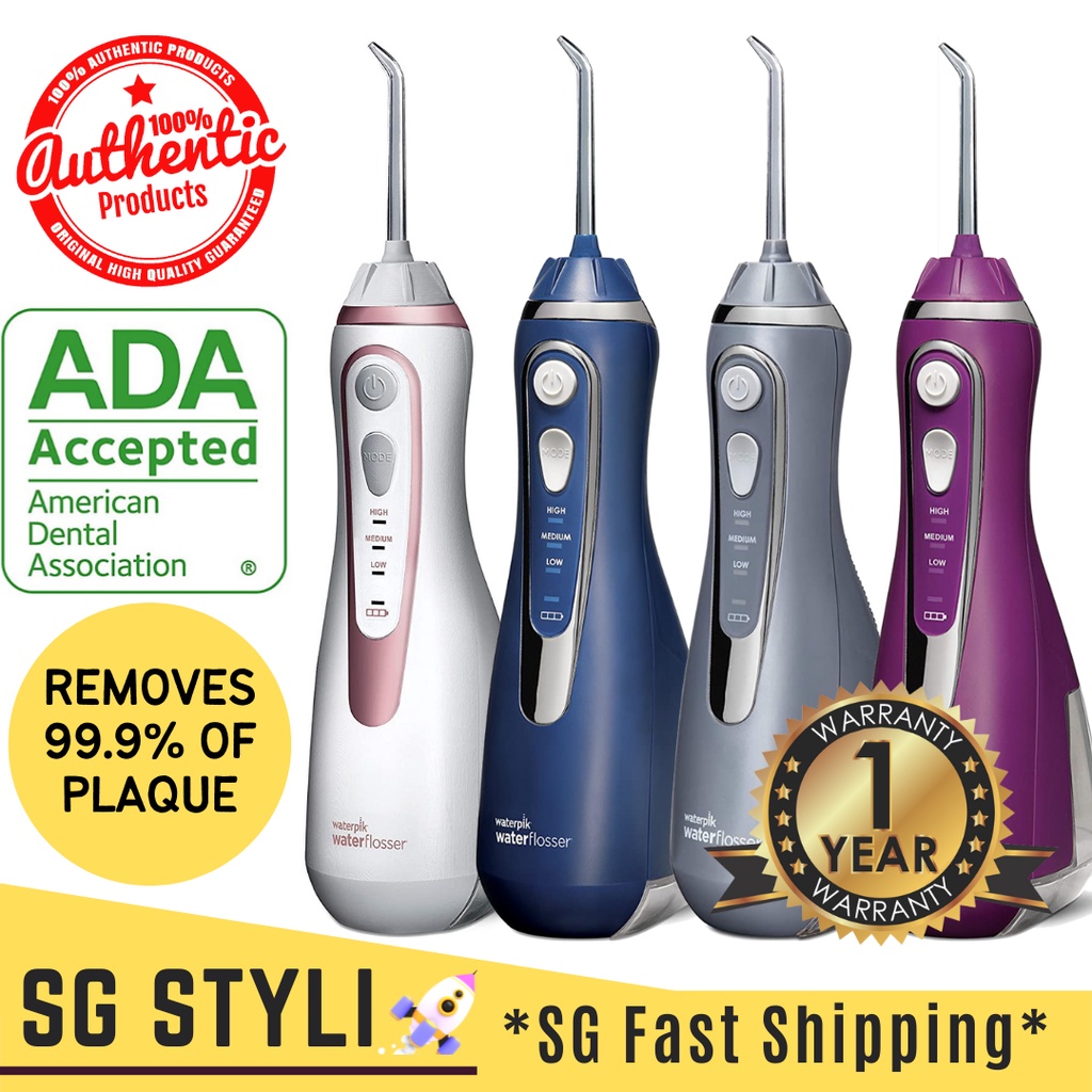 ?Authentic Waterpik Cordless Water Flosser Rechargeable (Advanced) WP-560 ADA Accepted *2-3 Days Delivery*