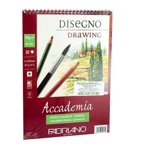 義大利 FABRIANO Accademia 繪圖本展示圖
