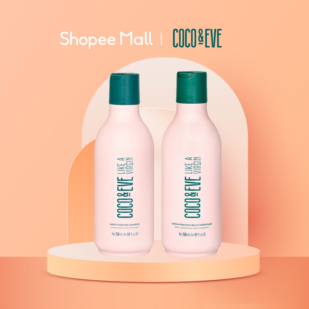 Coco & Eve Like a Virgin Shampoo & Conditioner Bundle Set