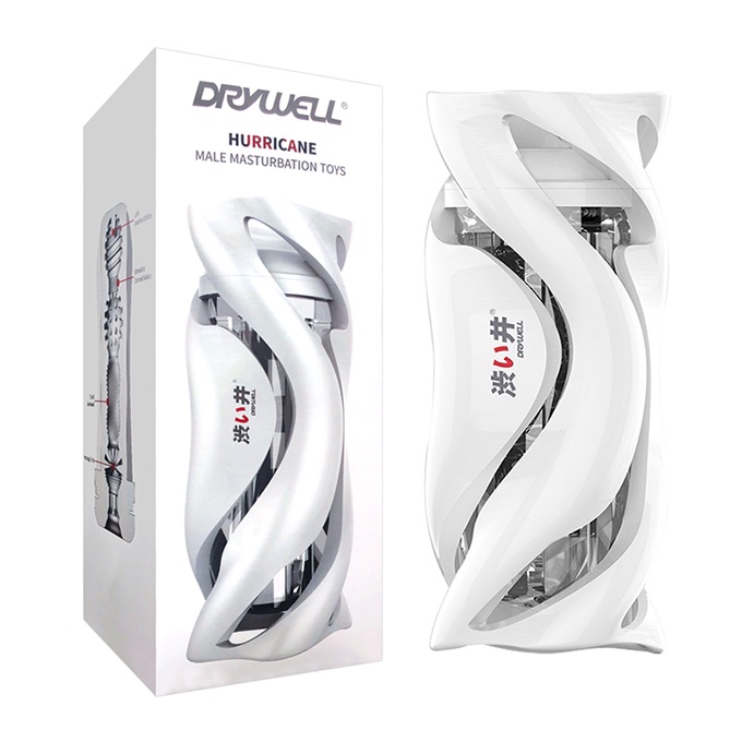 Drywell 涉い井 享受颶烈刺激的快感 颶風飛機杯 颶風科技風晶透飛機杯