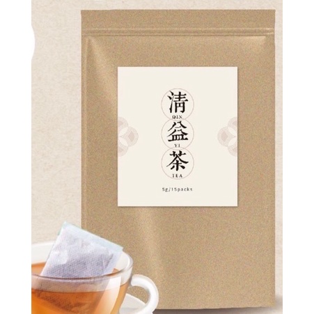 清益茶 防疫茶 防疫茶包 魚腥草 黃耆 桂枝 薄荷 茶包 1袋15包 純素 現貨供應 台灣製