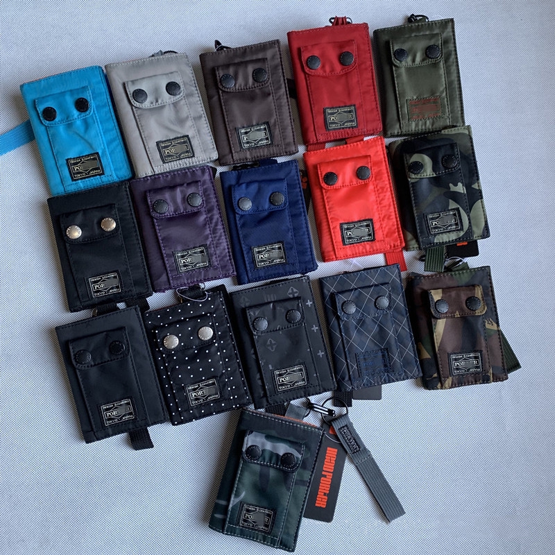 กระเป๋าสตางค์ แบบผ้าไนลอน สไตล์ญี่ปุ่น