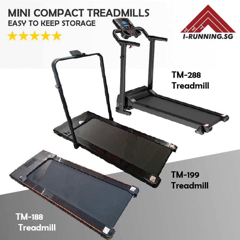 Mini Compact Motorized Treadmills ★ Jogging ★ Running ★ Easy Storage ★ Suitable For Homes