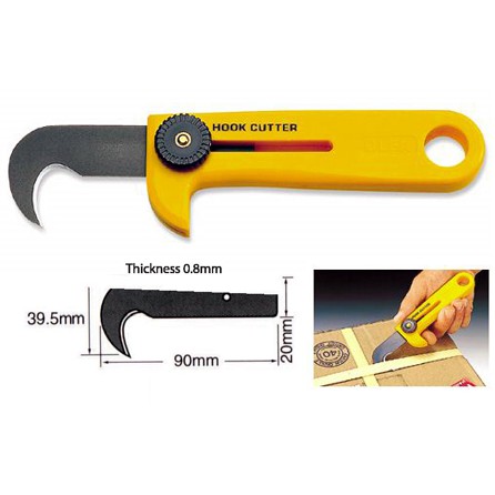 OLFA 工業用勾刀 HOK-1 產品外觀與細節