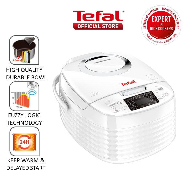[Online Exclusive] Tefal Daily Rice Cooker Fuzzy Logic 1.5L RK7401