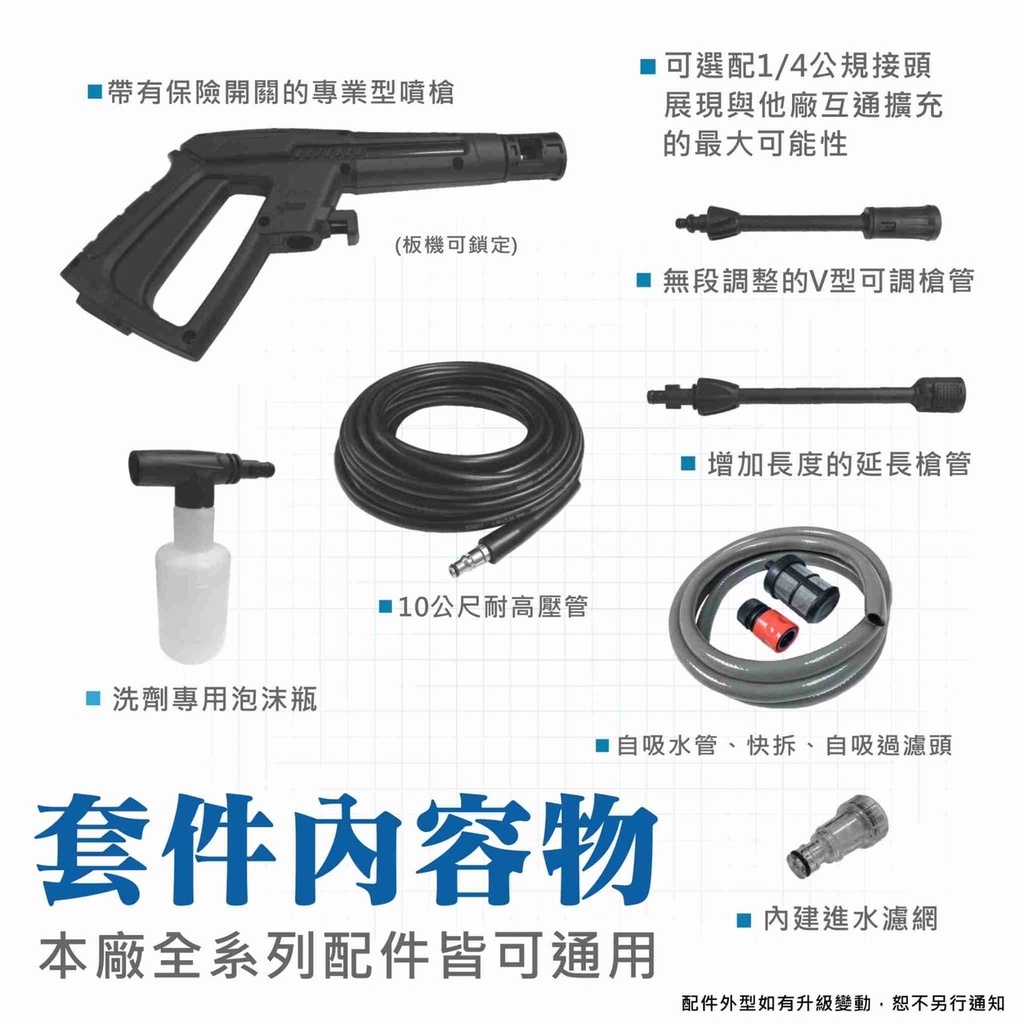 買就送10米管(風霸GL-1800 1600) 不包含GL1500 無刷馬達式清洗機 洗車機 高壓 清洗機 無刷馬達 商品圖片 7