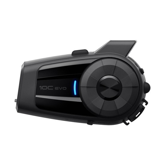 Sena 10C Evo Motorcycle Bluetooth Camera & Communication System with HD Speakers