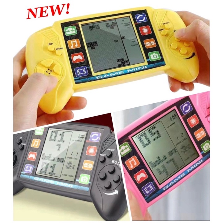New! Brick Game Handheld Tetris Game Set