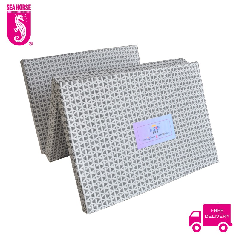 SEA HORSE HECOM Single Size Foldable Soft Mattress（3-fold)