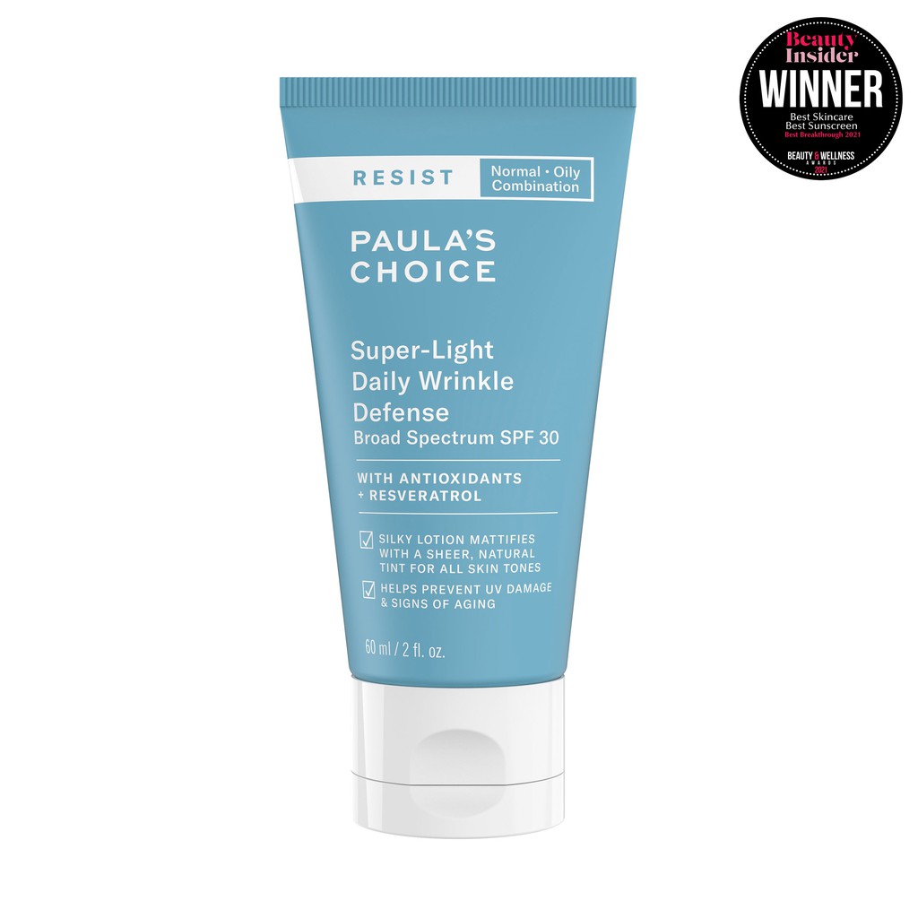 Paula's Choice Resist Super-Light Daily Wrinkle Defense SPF 30 Moisturizer