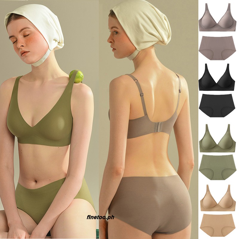 Seamless Japanese Lolita Bra Set Collection on The Girls Underwear