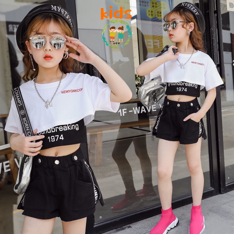 Bộ Trang Phục Mùa Hè 2022 Gồm Áo Tay Ngắn + Quần Short + Quần Short Thời Trang Cho Bé 3-5-8-10-12-13 Tuần Tuổi